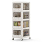 Giantex 4-Tier Rolling Storage Cart, Utility Cart with 4 Drawers & Lockable Wheels for School Art Craft Supplies, Plastic Organizer and Storage for Kitchen, Bedroom and Home Office - size: 4-Tier