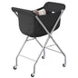 ELYKEN Laundry Basket with Wheels, Collapsible Laundry Hamper, Black | Removable Liner Bag, Foldable Design, Sturdy Metal Frame, 4 Casters, 32”H Laundry Cart for Bedroom, Bathroom & Laundry Room - color: Black, size: 23.2"L x 13"W x 32"H