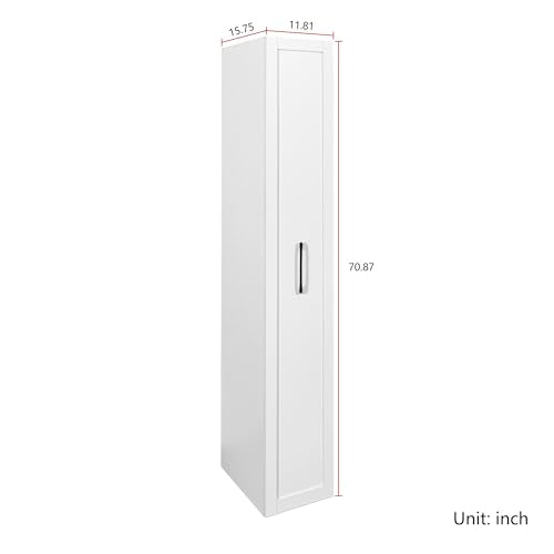 Slim Storage Cart,Rolling Spice Rack Next to Fridge,Narrow Storage Cabinet with Open Self, Wood Unit Storage Rack with Handle Wheels for Narrow Spaces,7 Tier - size: 4
