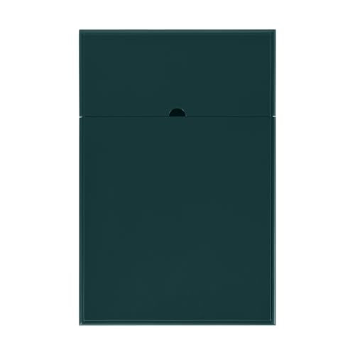 Martin Svensson Home Elegant Chairside End Table with Power — 24″W x 16″D x 25″H, Seamoss Green — Transitional Painted Accent Table with Flip-Top USB Charging, Drawer & Cabinet Storage - color: Seamoss Green
