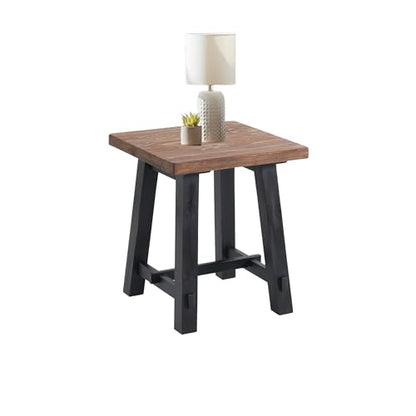 Alaterre Furniture Adam 21 Solid Wood Side Tabl