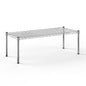 18" Deep x 42" Wide x 14" Height Wire Shelving Kit | 1-Tier | NSF Commercial Storage Rack Unit - size: 18" Deep x 42" Wide