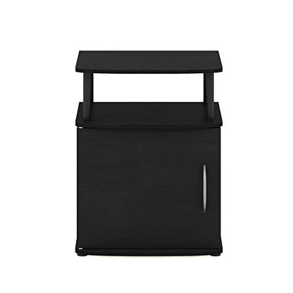 Furinno Jaya End Table, One, Black Wood - color: Black, size: 1-Pack