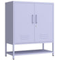Wide 3-Tier Metal Shoe Storage Cabinet, Multifunctional Household Shoe Organizer with Adjustable Shelves for Home & Entryway Purple 33" H X 29.5" W X 13.8" D - color: Lilac, style: Cabinet-33"H-AP