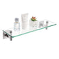 KOKOSIRI Floating Shelf Bathroom Wall Mount Shelves 12-Inch for Bedroom, Living Room, Kitchen, Small Hanging Rack Brushed Stainless Steel B1105BR-L12 - color: Brushed Nickel, size: 12-Inch