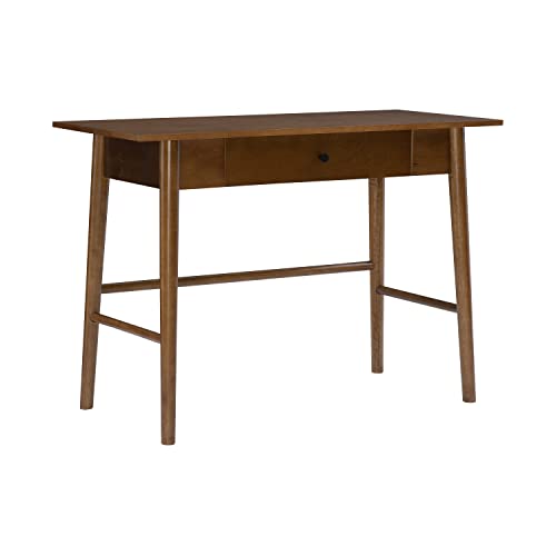 Melissa Mid Century Walnut Desk by Linon - color: Walnut