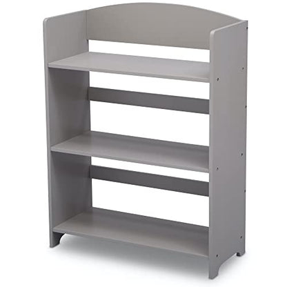 Delta Children MySize Bookshelf - Greenguard Gold Certified, Grey - color: Grey