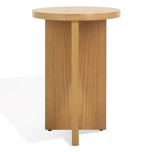 SAFAVIEH Couture Collection Bonaclara Natural 2-Leg Accent Table - color: Natural