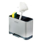 Gibson Home Ledgebrook Sink Caddy With Metal Panel, Sponge Holder for Kitchen Sink, Countertop Organizer and Storage Essentials With Drain Board - size: Sink Caddy w/o Rack