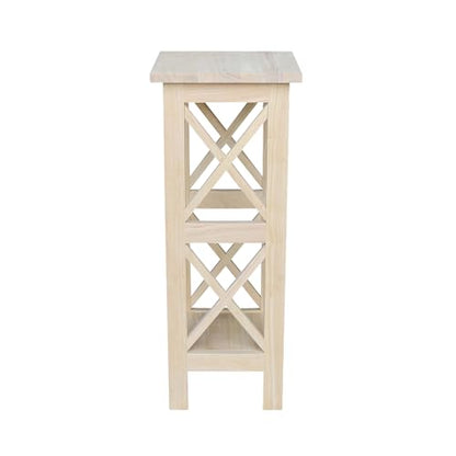 International Concepts Plant Stand, 30 inch, Unfinished - color: Unfinished, size: 12 inch W x 12 inch D x 30 inch H