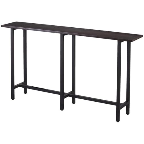 SEI Furniture Hendry Long Narrow Console Sofa Table, Multicolor (AMZ2906MC)