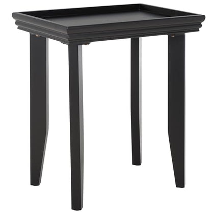 SAFAVIEH Home Collection Naios Black Accent Table for Living Room Bedroom - color: Black