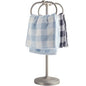 17 Inch Stainless Steel Hand Towel Holder Double Stand Hand Towel Ring for Washcloths or dishcloths Non-Slip Base Free Standing Towel Rack for Bathroom Kitchen (Brushed) - color: Brushed