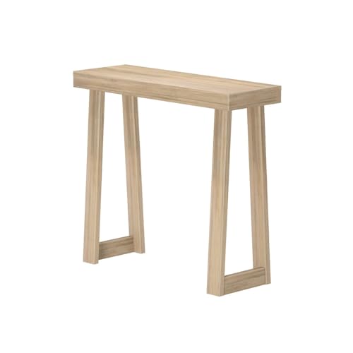 Plank+Beam Classic Console Table, 36 Inch, Blonde | Non-Toxic Finishes, Versatile Design, Elegant Details, Easy Assembly, Quick Setup, Solid Wood - color: Blonde, size: 36" Console Table
