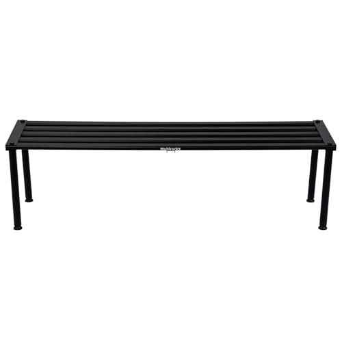 Metal Plant Stand, Rust-proof Aluminum Display Rack, Plants Display Stands Decoration Racks for Living Room Garden Balcony Patio (Black, 42.5Inch Tall) - color: Black, size: 42.5Inch Tall Leg