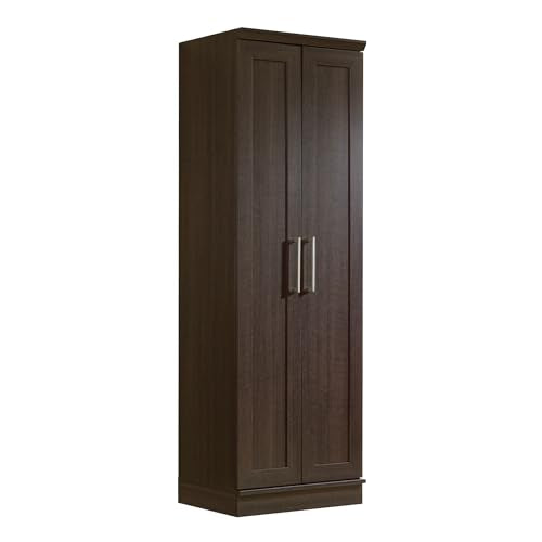 Sauder HomePlus Storage Cabinet/ Pantry cabinets, Dakota Oak finish - color: Dakota Oak