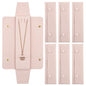 Framendino, 6 Pack Velvet Necklace Case Traval Jewelry Bag Organizer Pouch Holder Box for Women Storage Bridesmaid Wedding Christmas Pink - color: Pink