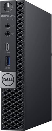 Dell OptiPlex 7070 Micro PC | Intel Core i5-9500T | 16GB RAM | 512GB NVME | Windows 11 Pro | Mini PC | Business PC (Renewed) - style: 16GB RAM + 512GB NVME Base