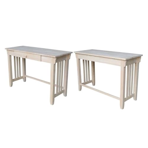 International Concepts Mission Desk with Drawer