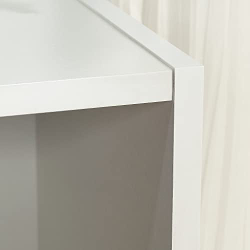 Sauder Beginnings 3-Shelf Bookcase/ Book shelf, Soft White finish - color: Soft White