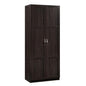 Sauder Storage Cabinet/ Pantry cabinets, 29.61 " x D: 16.02 " x H: 71.50", Cinnamon Cherry finish - color: Cinnamon Cherry