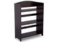 Delta Children MySize Bookshelf, Dark Chocolate - color: Dark Chocolate