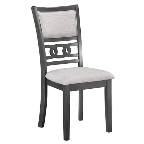 New Classic Furniture Gia Dining Chairs, Set of 2, Gray - color: Grey, size: Set of 2, style: Dining Chair