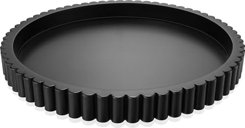 Handmade 12in Decorative Tray for Coffee Table Tray Decor, Black Wooden Decorative Round Tray for Kitchen, Living Room, Home Decor - color: Black