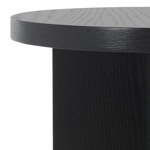 SAFAVIEH Couture Collection Bonaclara Black 2-Leg Accent Table - color: Black
