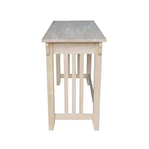 International Concepts Mission Desk with Drawer