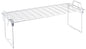 Whitmor Stackable Wire Shelf Organizer, Metal Cabinet Organizer, Space Saving Storage Shelf, Foldable Shelf riser for Kitchen, Closet, Bathroom, 7 x 18 x 7 Inches, White - size: 1-TIER, 7"L x 18"W x 7"H