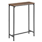 Console Table, Narrow Entryway Table, Thin Sofa Table, Behind Couch Table,for Hallway, Bedroom, Living Room, Foyer, 9.4 x 23.6 x 31.5 Inches, Rustic Brown - size: 9.4" W x 23.6" D, style: Ordinary