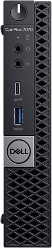 Dell OptiPlex 7070 Micro PC | Intel Core i5-9500T | 16GB RAM | 512GB NVME | Windows 11 Pro | Mini PC | Business PC (Renewed) - style: 16GB RAM + 512GB NVME Base