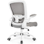FelixKing Office Chair, Ergonomic Desk Chair Breathable Mesh Chairs Adjustable High Back Lumbar Support Flip-up Armrests, Executive Rolling Swivel Comfy Computer Chairs Home Office Gray - color: Grey