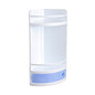 Tatay Corner Shelf with Drawer, Blue Kristal - color: Blue Kristal
