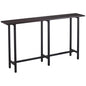 SEI Furniture Hendry Long Narrow Console Sofa Table, Multicolor (AMZ2906MC)