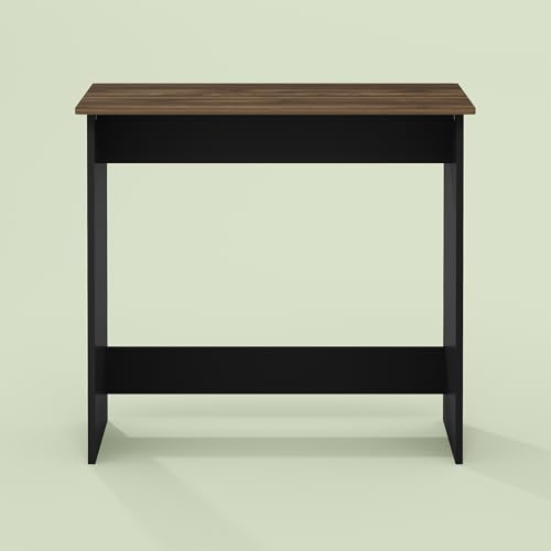 Essen Study Desk, Computer Desk, Writing Desk with for Home Office, Chestnut - color: Chestnut