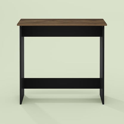 Essen Study Desk, Computer Desk, Writing Desk with for Home Office, Chestnut - color: Chestnut