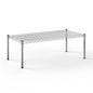 21" Deep x 42" Wide x 14" Height Wire Shelving Kit | 1-Tier | NSF Commercial Storage Rack Unit - size: 21" Deep x 42" Wide