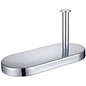 RANDOM Toilet Paper Holder with Phone Shelf, SUS 304 Stainless Steel Modern Bathroom Accessories Tissue Roll Dispenser Toilet Paper Holder Round,Polished Chrome.93088C - color: A-polished Chrome