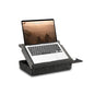 Laptop Tray with Cushion (Black) - color: Black