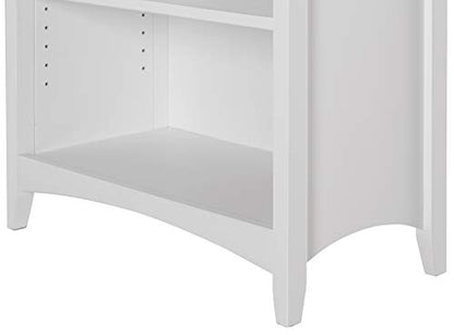 Camaflexi Shaker Style Bookcase, 72", White - color: White, size: 72"