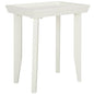 SAFAVIEH Home Collection – Naios White Accent Table, Modern Rectangular Side Table with Curved Legs, Minimalist Design (ACC9713B) - color: Ivory