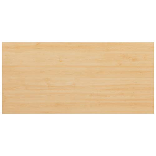 Flash Furniture Tiverton Industrial Modern Desk - Commercial Grade Office Computer Desk and Home Office Desk - 47" Long (Maple/White) - color: White, size: 47 Inch
