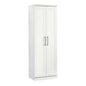 Sauder HomePlus Storage Cabinet/ Pantry cabinets, Soft White finish - color: Soft White