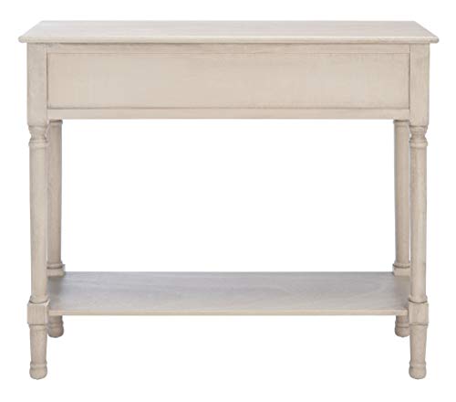 SAFAVIEH Home Collection Josie Greige 2-Drawer Console Table - color: Greige