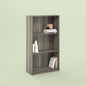 Hagen 3-Tier Bookshelf, 40 Inch Tall Bookcase, for Home Office, Study, Living Room, Olive Oak - color: Olive Oak, size: 21.8(W)x39.5(H)x9.3(D) inches