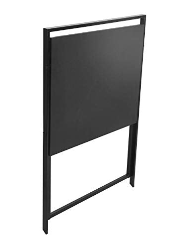 Urban Lifestyle Compact Folding Desk, Black - color: Black
