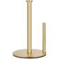 OBODING Gold Countertop Paper Towel Holder, Stainless Steel, Modern Kitchen and Bathroom Organization - color: Gold