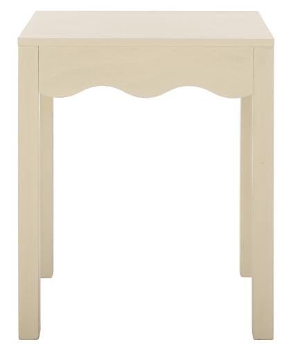 SAFAVIEH Home Collection Litith Sand Square Wave Accent Table - color: Sand